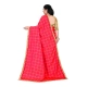 Generic Women's Sana Silk Bandhni Saree With Unstitched Blouse 5.5Mtr (Red) Generic Women's Sana Silk Bandhni Saree With Unstitched Blouse 5.5Mtr (Red)