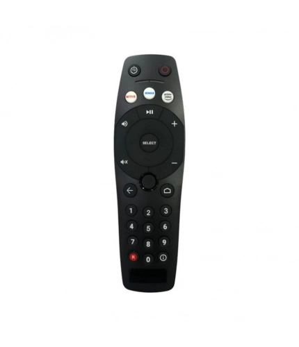 Generic Remote No. 1232 (No Voice) with Netflix, Prime Video Function, Compatible for Tata Play Binge Plus DTH Remote Control (Exactly Same Remote Will Only Work)