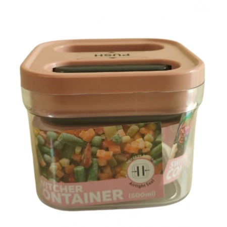Generic Pack of 1 Switchers Airtight Storage Container Set 500 ML (Pink) Generic Pack of 1 Switchers Airtight Storage Container Set 500 ML (Pink)
