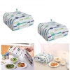 Generic Pack Of 4_Food Dish Cover – Reusable Mesh Lid for Protecting Food from Dust And Insects (Color: Assorted )