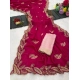Generic Women's Chiffon Embroidered Saree With Unstitched Blouse 5.5Mtr (Pink) Generic Women's Chiffon Embroidered Saree With Unstitched Blouse 5.5Mtr (Pink)