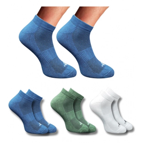 Generic 3_Pair Set Unisex Casual Cotton Printed Low Cut Socks (Multicolor)