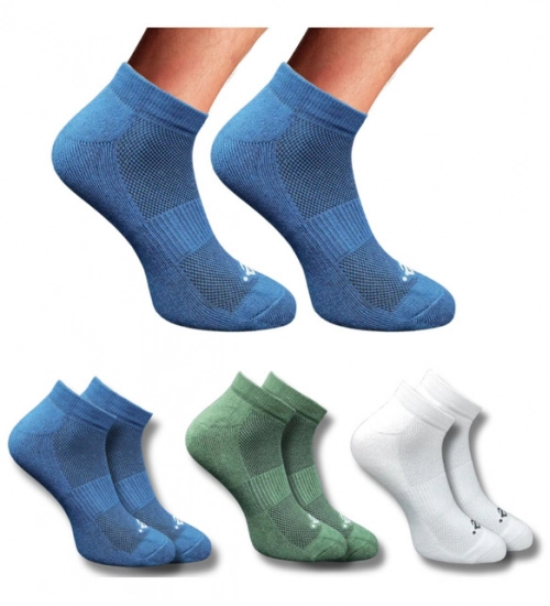 Generic 3_Pair Set Unisex Casual Cotton Printed Low Cut Socks (Multicolor)