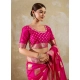 Generic Women's Silk Blend Printed Saree With Unstitched Blouse 5.5Mtr (Magenta) Generic Women's Silk Blend Printed Saree With Unstitched Blouse 5.5Mtr (Magenta)