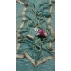Generic Women's Silk Embellished Saree With Unstitched Blouse 5.5Mtr (Green)