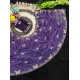 Generic Women's Star Georgette Embellished Saree With Unstitched Blouse 5.5Mtr (Lavender)