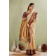 Generic Women's Silk Blended Jaquard Woven Saree With Unstitched Blouse 5.5Mtr (Beige) Generic Women's Silk Blended Jaquard Woven Saree With Unstitched Blouse 5.5Mtr (Beige)