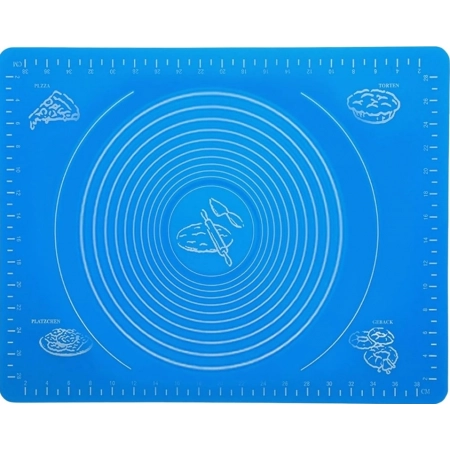 Generic Pack of 3 Silicone Roti Mat (Blue)