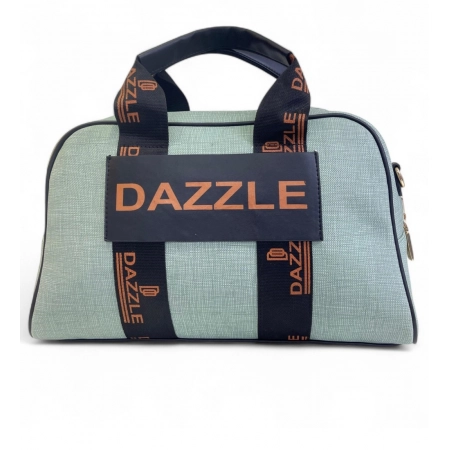 Generic Women's Polyurethane Textured Duffle Bag with Adjustable & Removable Strap (Green) Generic Women's Polyurethane Textured Duffle Bag with Adjustable & Removable Strap (Green)