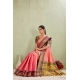 Generic Women's Silk Blended Jaquard Woven Saree With Unstitched Blouse 5.5Mtr (Pink) Generic Women's Silk Blended Jaquard Woven Saree With Unstitched Blouse 5.5Mtr (Pink)