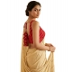 Generic Women's Silk Embellished Sweetheart Neck Sleeveless Readymade Padded Blouse (Red, Size 38) Generic Women's Silk Embellished Sweetheart Neck Sleeveless Readymade Padded Blouse (Red, Size 38)
