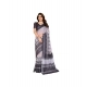 Generic Women's Linen Cotton Printed Saree With Unstitched Blouse 5.5Mtr (White & Black) Generic Women's Linen Cotton Printed Saree With Unstitched Blouse 5.5Mtr (White & Black)