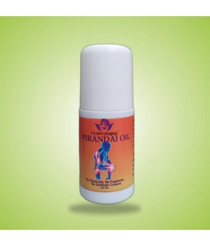 Generic Devi Herbal Pirandai Pain Relief 50 ML Oil - Natural, Chemical-Free Oil