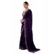 Generic Women's Silk Embroidered Saree With Unstitched Blouse 5.5Mtr (Purple) Generic Women's Silk Embroidered Saree With Unstitched Blouse 5.5Mtr (Purple)