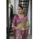 Generic Women's Faux_Tussar Ikat Saree With Unstitched Blouse 5.5Mtr (Green)