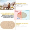 Generic Cotton Rope Drink Coasters 6 Pcs Set (Cream)