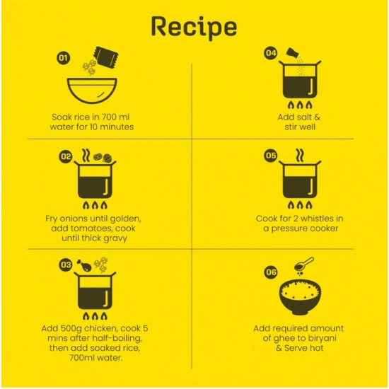 Generic Thannam Hydrabad Biryani Masala Powder With Rice (450GM)