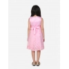 Generic Girl's Net Embroidered Sleeveless Dress (Pink) Generic Girl's Net Embroidered Sleeveless Dress (Pink)
