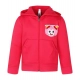 Generic Girl's Fleece Printed Long Sleeves Hoodie Jacket (Magenta) Generic Girl's Fleece Printed Long Sleeves Hoodie Jacket (Magenta)