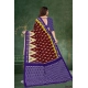 Generic Women's Soft Pure Cotton Printed Saree With Unstitched Blouse 5.5Mtr (Brown)