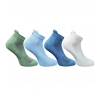 Generic 4_Pair Set Unisex Casual Cotton Printed Ankle Length Socks (Multicolor)