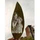 Generic Custom Mother And Daughter Leaf Art – Personalized Engraved Portrait on Natural Leaf