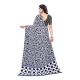 Generic Women's Georgette Printed Saree With Unstitched Blouse 5.5Mtr (Blue) Generic Women's Georgette Printed Saree With Unstitched Blouse 5.5Mtr (Blue)