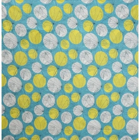 Generic Microfiber Floral Printed Single Bedsheet with 1 Pillow Cover (Green)