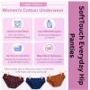 Generic Pack of_12 Women's Cotton Printed Hipster Panty (Multicolor)