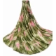 Generic Women's Georgette Printed Saree With Unstitched Blouse 5.5Mtr (Mehendi-Pink)