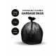 Generic Pack of 5 Biodegradeable Vegetable-Paper 17 x 19 Inches Garbage Bag (Black)
