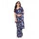 Generic Women's Georgette Printed Saree With Unstitched Blouse 5.5Mtr (Blue) Generic Women's Georgette Printed Saree With Unstitched Blouse 5.5Mtr (Blue)
