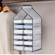 Generic Hanging Foldable Fabric Closet Organizer with 6 Shelves