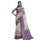 Generic Women's Faux_Tussar Floral Jal With Patola Print Saree With Unstitched Blouse 5.5Mtr (Blue) Generic Women's Faux_Tussar Floral Jal With Patola Print Saree With Unstitched Blouse 5.5Mtr (Blue)