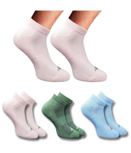 Generic 3_Pair Set Unisex Casual Cotton Printed Low Cut Socks (Multicolor)