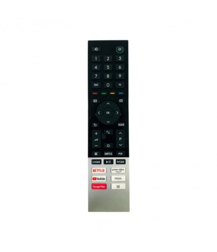 Generic Remote No. 1231 (with Voice) with Netflix, YouTube, Prime Video Function, Compatible for Toshiba Smart TV LCD/LED Remote Control (Exactly Same Remote Will Only Work)