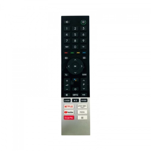 Generic Remote No. 1231 (with Voice) with Netflix, YouTube, Prime Video Function, Compatible for Toshiba Smart TV LCD/LED Remote Control (Exactly Same Remote Will Only Work)