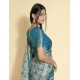 Generic Women's Polyester Printed Saree With Unstitched Blouse 5.5 Mtr (Turquoise) Generic Women's Polyester Printed Saree With Unstitched Blouse 5.5 Mtr (Turquoise)