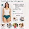 Generic Pack of_6 Women's Cotton Solid Hipster Panty (Multicolor) Generic Pack of_6 Women's Cotton Solid Hipster Panty (Multicolor)