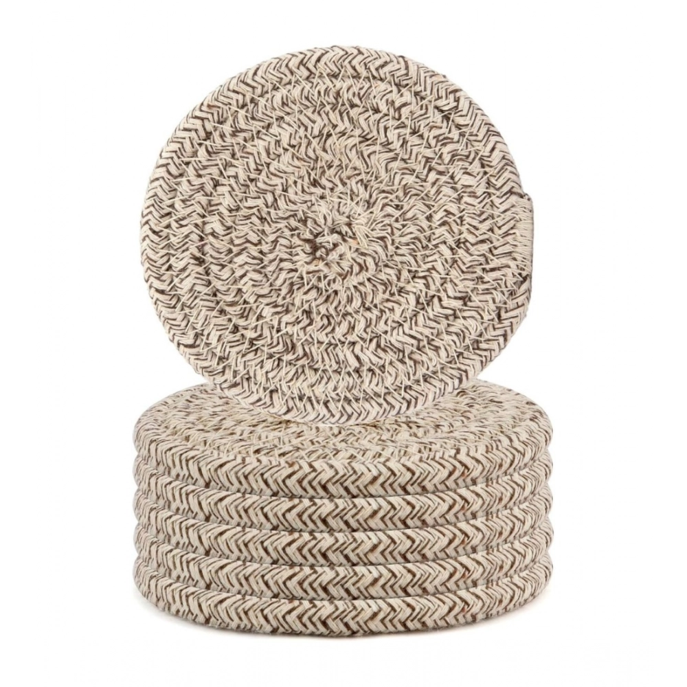 Generic Cotton Rope Drink Coasters 6 Pcs Set (Mix) Generic Cotton Rope Drink Coasters 6 Pcs Set (Mix)