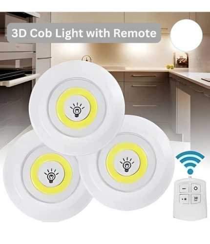 Generic Plastic COB LED Lights with Wireless Remote Control Hot