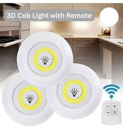 Generic Plastic COB LED Lights with Wireless Remote Control Hot