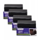 Generic Pack of 4 Plastic 19 x 21 Inches Garbage Bag (Black) Generic Pack of 4 Plastic 19 x 21 Inches Garbage Bag (Black)