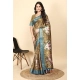 Generic Women's Cotton Blend Floral Printed Saree With Unstitched Blouse 5.5Mtr (Multicolor) Generic Women's Cotton Blend Floral Printed Saree With Unstitched Blouse 5.5Mtr (Multicolor)