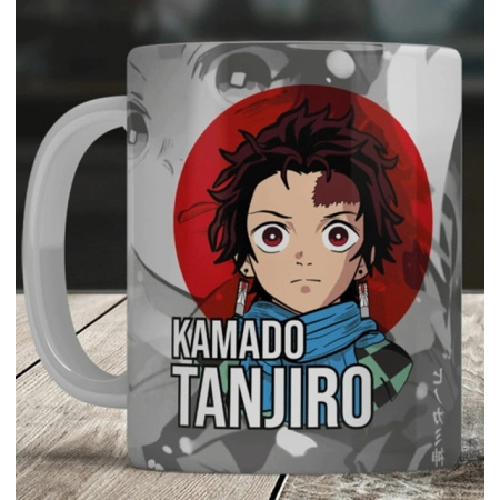 Generic Anime Kamado Tanjiro Ceramic Printed Coffee Mug (White) Generic Anime Kamado Tanjiro Ceramic Printed Coffee Mug (White)