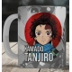 Generic Anime Kamado Tanjiro Ceramic Printed Coffee Mug (White)