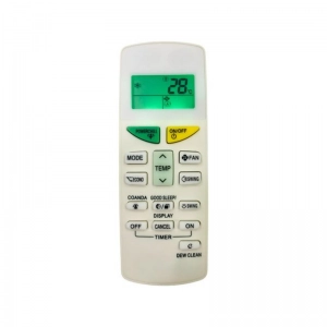 Generic Remote No. 132L (with Backlight), Compatible for Daikin AC Remote Control (Exactly Same Remote Will Only Work)