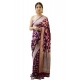 Generic Women's Soft Litchi Silk Jacquard Work Saree With Unstitched Blouse 5.5Mtr (Purple) Generic Women's Soft Litchi Silk Jacquard Work Saree With Unstitched Blouse 5.5Mtr (Purple)