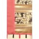 Generic Women's Cotton Silk Floral Printed Saree With Unstitched Blouse 5.5Mtr (Black)