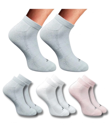 Generic 3_Pair Set Unisex Casual Cotton Printed Low Cut Socks (Multicolor)